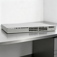 Baru C9200L-24P-4G-E C9200L-24P-4G-A C9200L-24P-4X-E C9200L-24P-4X-A Baru Segel dengan Segel Pabrik 24 Port Gigabit POE Switch Data Jaringan