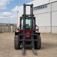 Allrad-Gabelstapler 4x4 Gabelstapler 2,5 Tonnen 3 Tonnen 5 Tonnen Hubhöhe 6m Selbstladender Diesel-Gabelstapler Verkauf