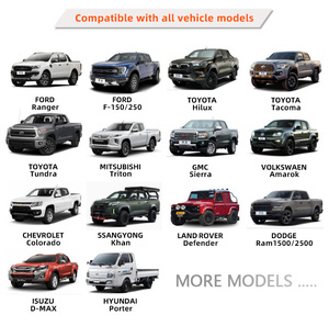 Capote de camionnette personnalisée en alliage d'aluminium avec matelas pour <span class=keywords><strong>Dodge</strong></span> <span class=keywords><strong>Ram</strong></span> <span class=keywords><strong>1500</strong></span>/2500 et Mitsubishi Triton - Product Image 6