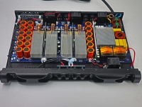 Amplificateur de puissance 4 canaux DN4080 1U Amplificateur de puissance professionnel de classe D Amplificateur de puissance 4x