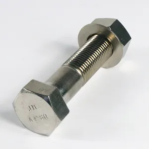 ASME B18.2.1 Stainless Steel Bolts A4-80 Hex Bolt For Fastene