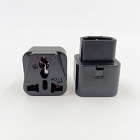 Adaptateur de prise universelle UPS, prise de conversion 3 broches PDU vers IEC C14
