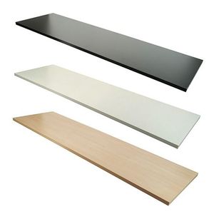 Keway Estantes Laminados de Melamina de 14 "X 48" Paneles 3/4 "Grueso Blanco, Arce, Cerezo Armario Slatwall Estante de Almacenamiento de Madera - Product Image 2