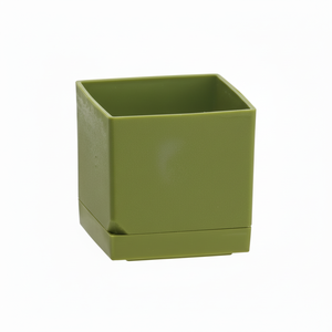 Set di vasi per piante Mini Cube verdi per vasi e fioriere - Product Image 1