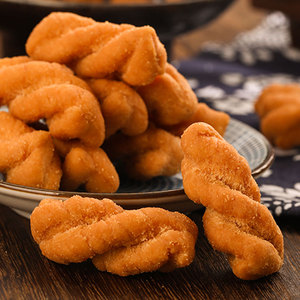 Tiras de Arroz Glutinoso Frescas Sin Azúcar al por Mayor, Galletas Tradicionales Chinas Retorcidas, Bolsa de Galletas Marca Fengmai, HALAL - Product Image 2