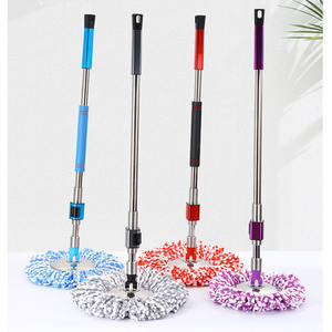 Serpillère télescopique de qualité commerciale - Manche en acier inoxydable extra épais |   Essorage sans effort et grande <span class=keywords><strong>couverture</strong></span> - Product Image 2