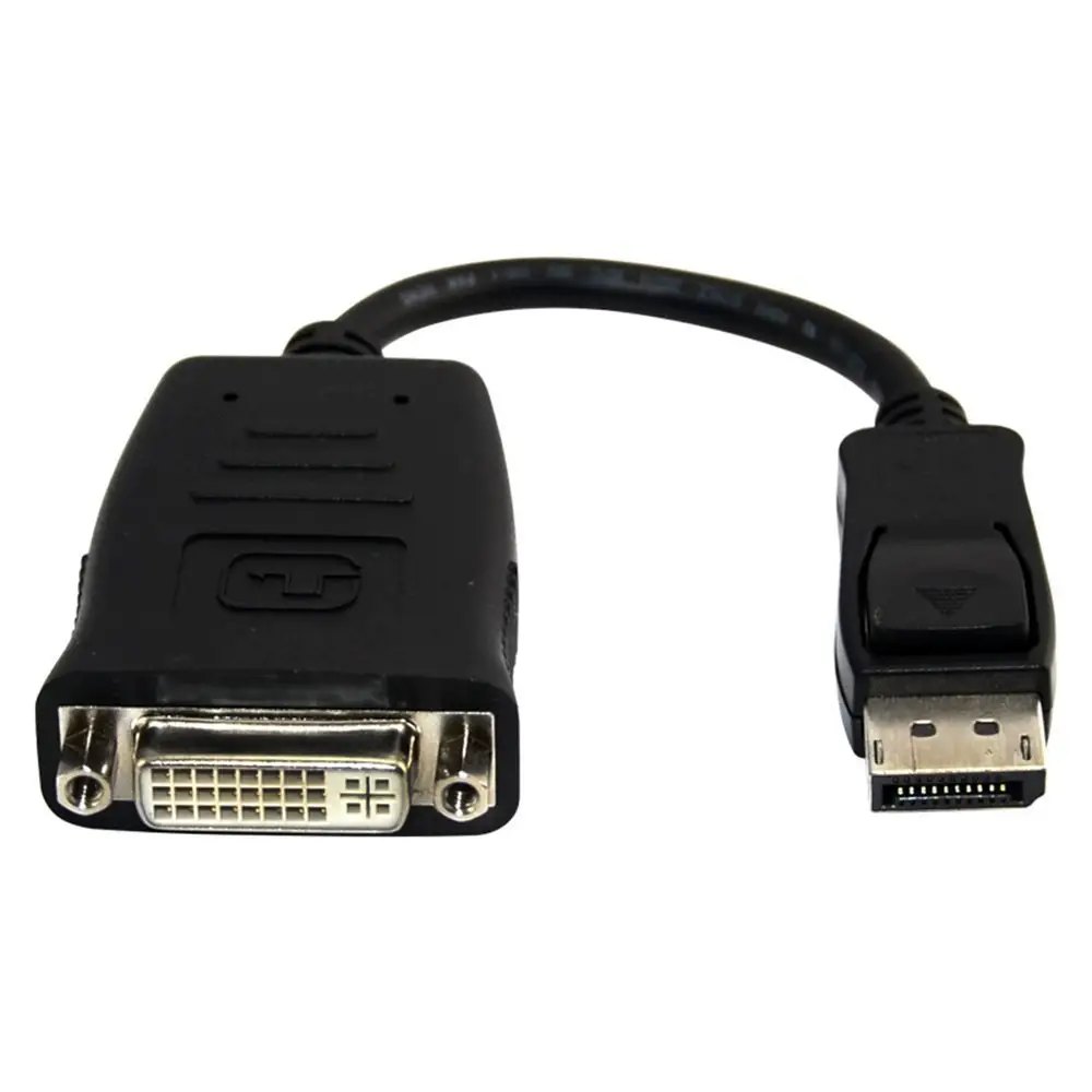 DP TO DVI Cable Displayport 1.2 TO DVI D Dual Link Active Adapter Support 4K@60Hz 4K@30Hz for Lenovo Dell HP Desktop Graphics