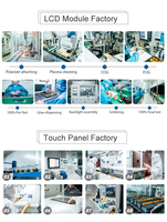 Layar LCD TFT Strip 6.2 Inci Resolusi 360x960 Antarmuka MIPI