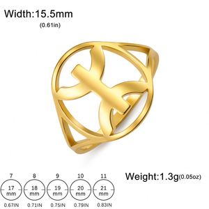 Bague de mariage vintage en acier inoxydable Myshape, symbole berbère africain et lettre Yaz <span class=keywords><strong>Amazigh</strong></span>, <span class=keywords><strong>bijoux</strong></span> ethniques religieux - Product Image 6