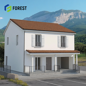 Espaciosa Villa de Acero Ligero de 4 Dormitorios, Sala de Estar Abierta, Casa Familiar Moderna Prefabricada de Lujo - Product Image 1