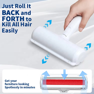 Cepillo Quita Pelusa Autolimpiante con Logo Personalizado Chom, Rodillo Reutilizable para Pelo de Perro y Gato, Removedor de Pelo de Mascotas - Product Image 2