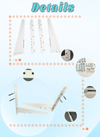 Soporte Plegable Universal para Unidades Exteriores de Aire Acondicionado Jiahao Refrigeration, Resistente y de Alta Calidad