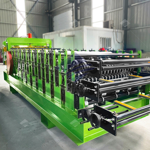 High-efficiency three-layer roll forming machine, fully automatic shearing and forming equipment - Product Image 2