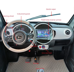 سيارة ببطارية جديدة للكبار بمحرك 4 عجلات ، 60 فولت ببطارية 60 فولت منخفضة السرعة - Product Image 6