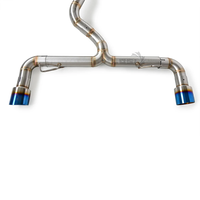 Tuyaux d'échappement Catback Racing en acier inoxydable 304 avec silencieux pour Toyota GR Yaris Première Génération 1.6T 2020-2024 – Libération de puissance à haut régime complète