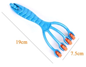 Masseur de cuir chevelu à quatre griffes portable avec rouleau pour le lifting du visage, <span class=keywords><strong>massage</strong></span> <span class=keywords><strong>complet</strong></span> du corps, <span class=keywords><strong>massage</strong></span> du cuir chevelu et de la tête - Product Image 2