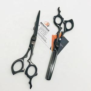 Plasma noir japonais acier inoxydable professionnel ciseaux de coupe de cheveux cheveux beauté cisailles ciseaux de coiffeur salon de coiffure ciseaux - Product Image 1