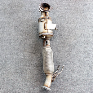 工厂不锈钢汽车配件沃尔沃S40 S60 S70 S80 XC60 XC90 V60 1.6T 2.0T新型催化转化器陶瓷 - Product Image 4