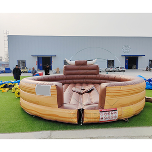Toro mecánico inflable comercial para parques de atracciones, juego de toro mecánico inflable para carnavales, toro inflable. - Product Image 2