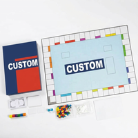 Juego de Mesa de Estrategia Empresarial Ecológico y Portátil Personalizado, Juego de Mesa de Simulación de Ciudad, Juego Educativo OEM ODM