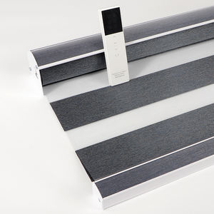 Persianas eléctricas con Control remoto automático, persianas de cebra motorizadas horizontales para ventanas de oficina en casa, protector solar con Motor incorporado - Product Image 2