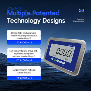 IP67 वाटरप्रूफ रेटिंग और उच्च परिशुद्धता, वैकल्पिक डेटा अपलोड कार्यक्षमता के साथ c1s स्टेनलेस स्टील वजन संकेतक - Product Image 6