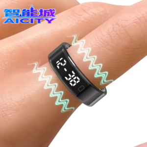 Anillo Inteligente AICITY con Alertas <span class=keywords><strong>de</strong></span> Vibración para Monitoreo <span class=keywords><strong>de</strong></span> Actividad, Sueño y Recordatorio <span class=keywords><strong>de</strong></span> Salas <span class=keywords><strong>de</strong></span> Espera - Product Image 1