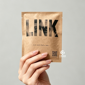 Bolsas de Embalaje para Granos de Café Kraft Impresas Digitalmente Personalizadas |   Empaque de Alimentos con Sellado de 3 Lados para Café, Té y Bocadillos - Product Image 6