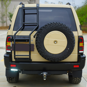 Conjunto de Luces Traseras para Automóvil, Lámpara Trasera LED 1996-2002, Accesorio de Lámpara Trasera para Toyota Prado Land Cruiser LC90 LC95 - Product Image 6