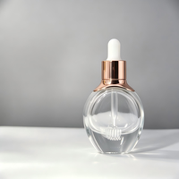 Flacons compte-gouttes en verre vides multi-tailles pour huiles essentielles, sérums et cosmétiques