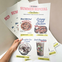 Flyers et brochures promotionnelles personnalisées en carton pour entreprises, avec papier kraft et couché, laminé pour le marketing