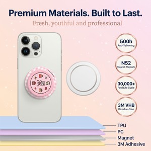 ที่จับโทรศัพท์แบบ <span class=keywords><strong>PopSockets</strong></span> ที่สามารถพิมพ์ลายได้ ที่จับโทรศัพท์ลายกระจกจราจรเป็ด - Product Image 3