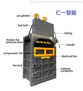 Jinggong Pressure Dominator, Presse à balles hydraulique verticale d'excellente qualité - Product Image 2