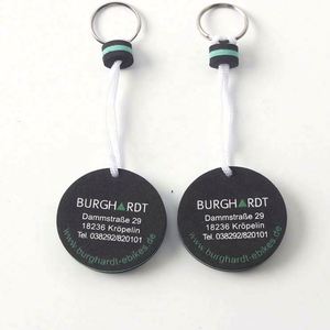 High Quality Custom Logo Floating Keychain Wholesale Eva Foam Promotional Carabiners & Keychains - Product Image 3