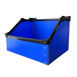 पुनर्चक्रण योग्य पीपी स्टैकयोग्य नालीदार प्लास्टिक मूविंग लॉजिस्टिक्स टर्नओवर बॉक्स पी. पी. कार्यालय फ़ाइल बॉक्स आइसो14001/आइसो9001 - Product Image 1