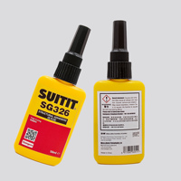 Adhésif structurel en acier magnétique 326 en gros, haute résistance, anti-vibration, scellant pour filetage de moteur, acrylique