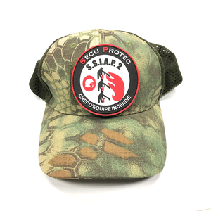 Patch logo personnalisé en dentelle de jean gaufré 3D avec fermeture auto-agrippante pour vêtements de sport, chapeaux, sacs et accessoires - Product Image 6