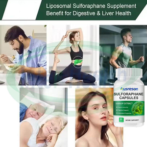 Ausreson Oem Sulforafaancapsules <span class=keywords><strong>Broccoli</strong></span> Spruiten Zaad Extract Organische <span class=keywords><strong>Broccoli</strong></span> Sulforafaan Capsules Voor Antioxidant - Product Image 3