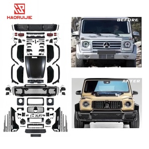 Pare-chocs de voiture pour <span class=keywords><strong>Mercedes</strong></span>-<span class=keywords><strong>Benz</strong></span> W463 à W464 pour <span class=keywords><strong>Brabus</strong></span>, kit de carrosserie G500 ancien vers nouveau - Product Image 1