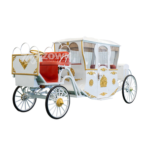 Carroza Real de Lujo con 4 Ruedas, Eléctrica, para Bodas y Turismo, Batería de 60V, Tamaño Personalizable para Parques de Atracciones - Product Image 1