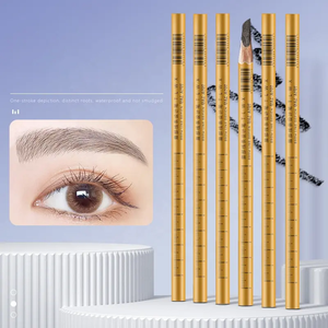 Lápiz de Cejas Desechable, Impermeable, de Madera, con Escala para Mapeo de Cejas, Maquillaje Permanente, Empaquetado Individualmente - Product Image 2