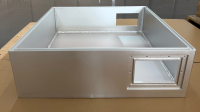 Services de soudage, sablage et anodisation de pièces en aluminium usinées CNC pour boîtiers et enceintes industrielles en aluminium sur mesure