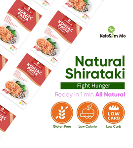 Cibi giapponesi a basso contenuto di carboidrati Shirataki Konjac pronti a mangiare Pasta Ramen Noodles - Product Image 3