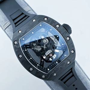 Reloj Automático Personalizado Hip Hop Black Warrior 052 Skull Hollow Mecánico de Alta Gama para Hombre, para Negocios y Discotecas - Product Image 2
