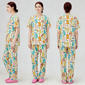 Uniformes Médicos para Mujer, Uniformes de Enfermería con Logotipo Personalizado, Antiarrugas, Quirúrgicos, de Secado Rápido, Uniformes de Hospital al por Mayor, Traje de Médico - Product Image 1