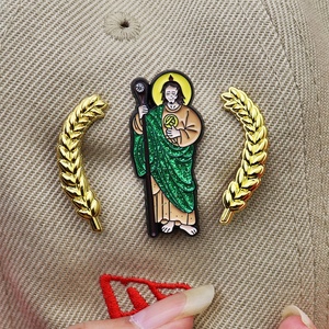 Badge Custom Metal Lapel Brooches Women Positivity <b>Pins</b> <b>Hat</b> Enamel <b>Pin</b> - Product Image 4