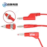 4mm banane femelle prise Jack connecteur sécurité Protection reliure post écrou borniers vis douille 5 connecteur accessoires