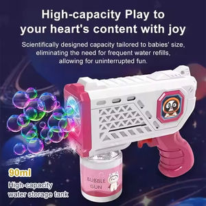 2-In-1 Elektronisch Speelgoed Multi-Color Kinderen Lange Afstand Buiten Zomerspeelgoed Plastic Bubble & Waterspuitpistool - Product Image 6