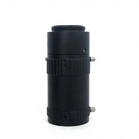 Objectif de caméra de vision industrielle 50 mm 2/3" avec monture C, mécanisme de zoom manuel et performances haute définition