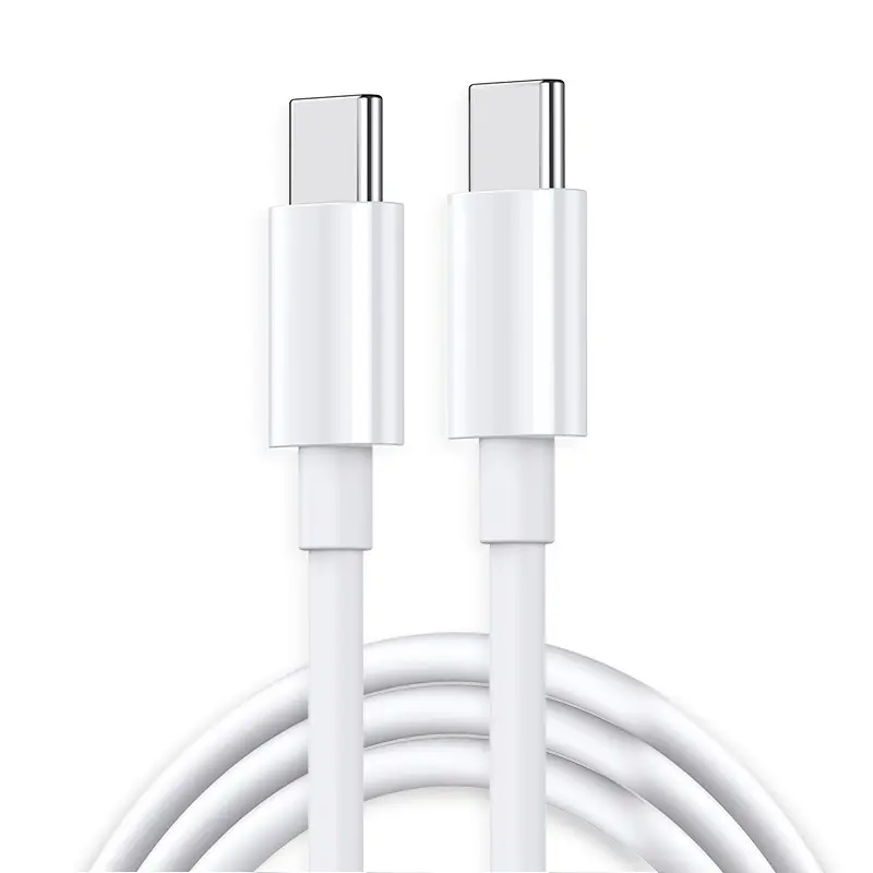 Hot sale 1m 100w 65w OD3.9 fast 5A 3A type c to type c data charging lightning cable for xiaomi huawei